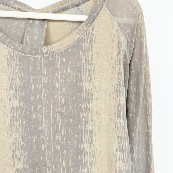 Lululemon Womens Salutation To Savasana Long Sleeve Lounge Burnout Yoga Top - Picture 3 of 9